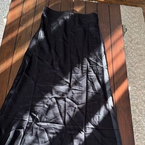 Quince Black Maxi Skirt